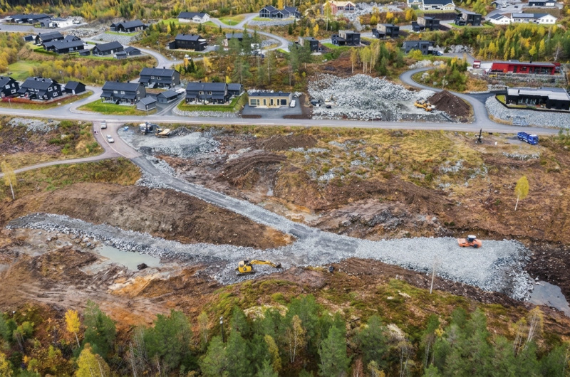 Boligtomter på Lampeland med flott utsikt og solgang - 3 av 13 solgt! 