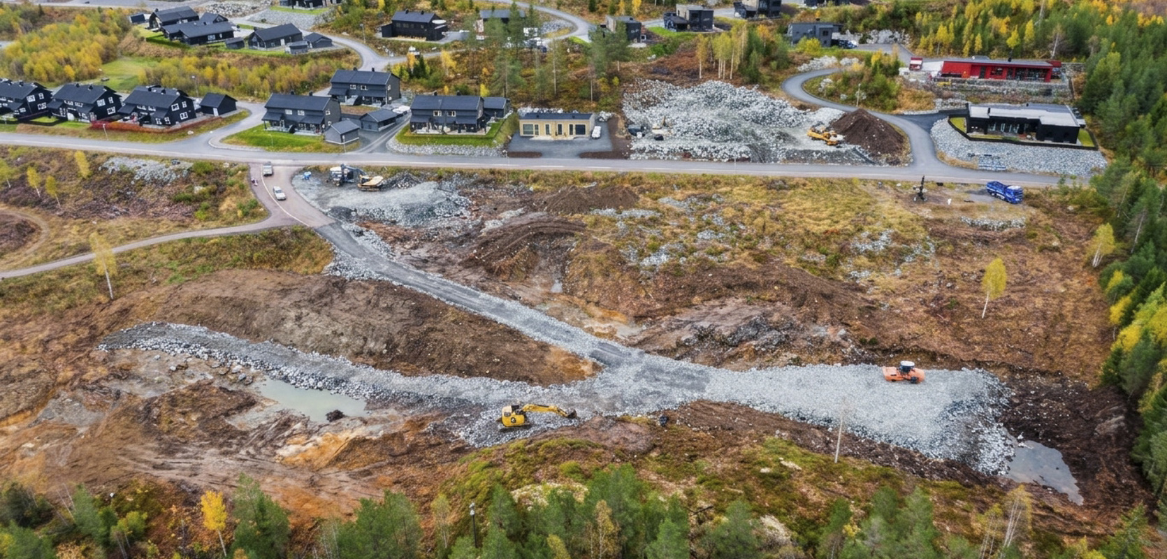 Boligtomter på Lampeland med flott utsikt og solgang - 3 av 13 solgt! 